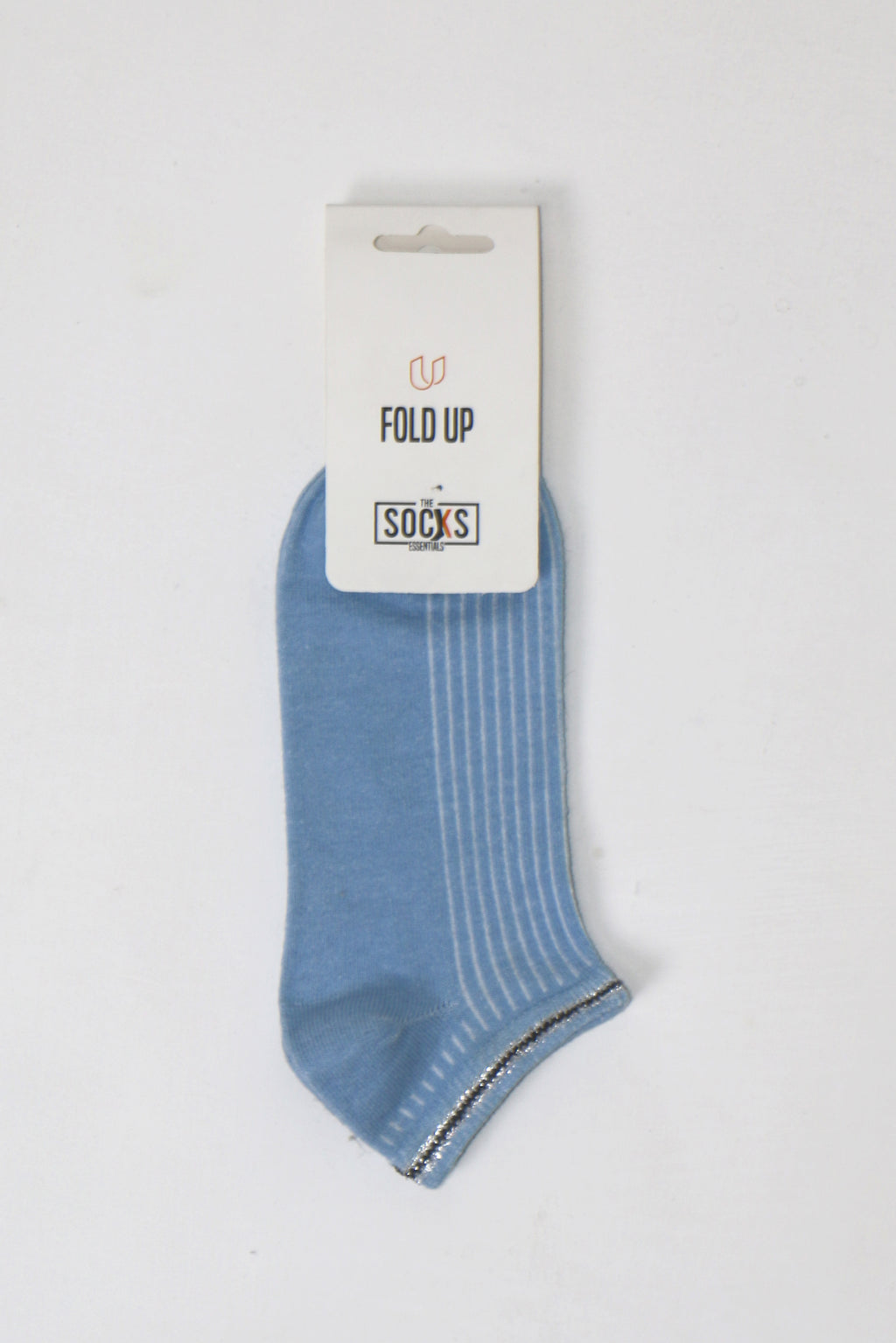 WOMEN LUREX (TILLA) TIPPED NO SHOW PACK OF 3 SOCKS