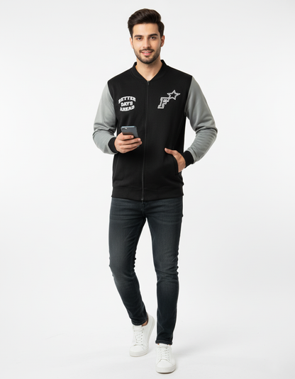 MEN'S OUTERWEAR BASEBALL ZIPPER