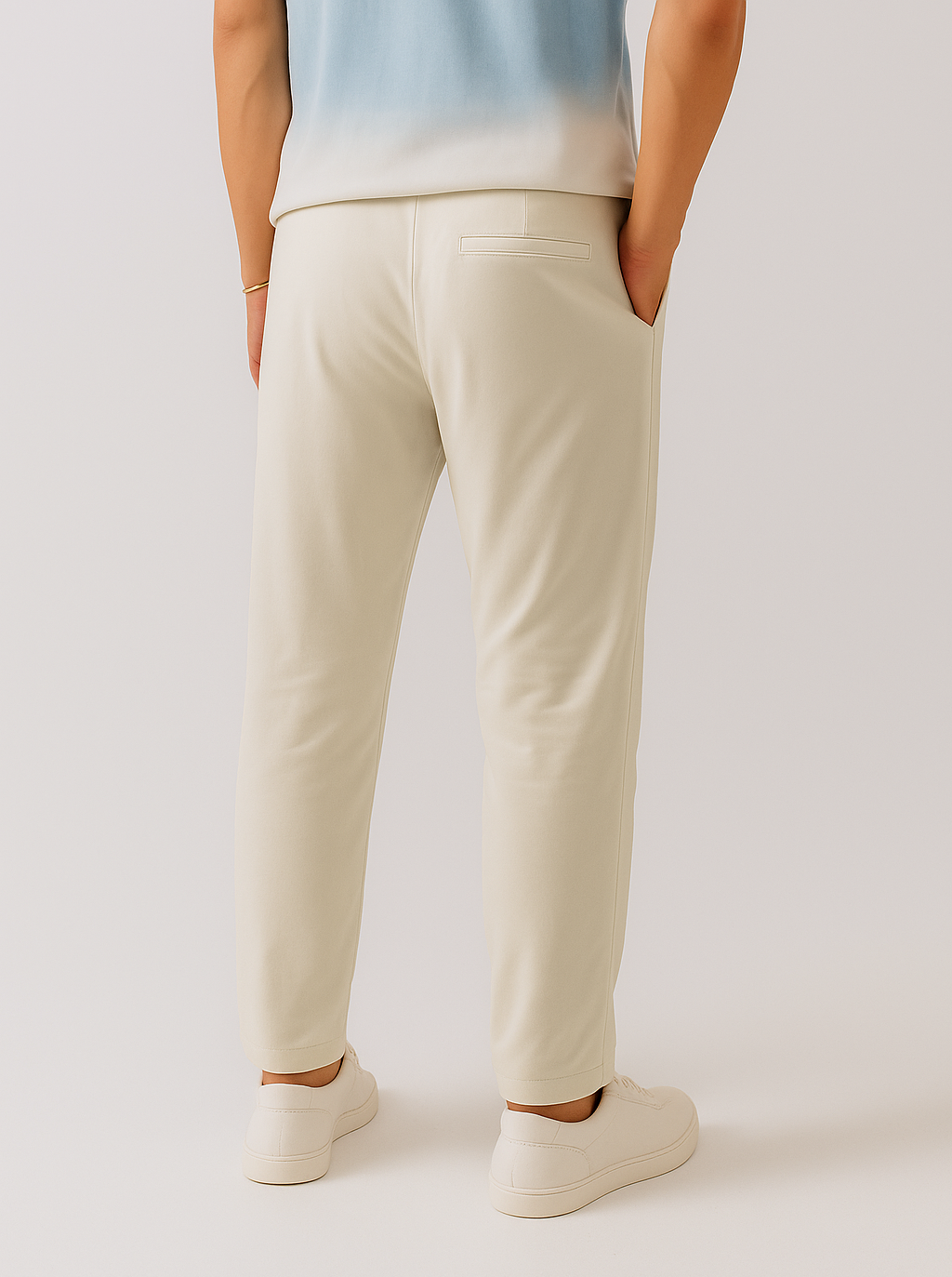 MEN'S KNITTED CHINO PANT