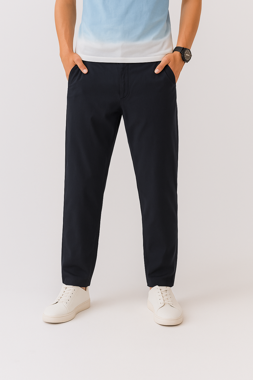 MEN'S KNITTED CHINO PANT