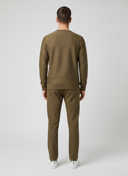 MEN'S CROSS KNIT CO-ORD SET