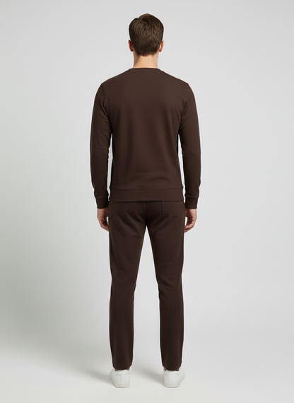 MEN'S CROSS KNIT CO-ORD SET