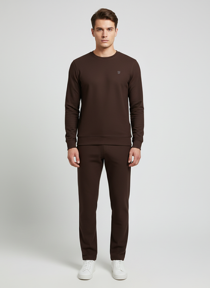 MEN'S CROSS KNIT CO-ORD SET