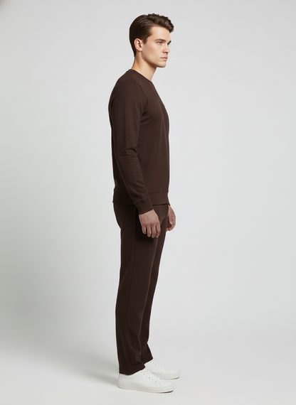 MEN'S CROSS KNIT CO-ORD SET