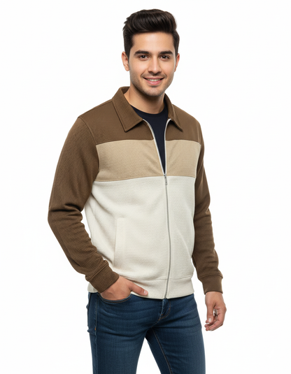 Men's Outerwear Zipper Shacket