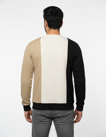 MEN'S COLOR BLOCK SWEATSHIRT