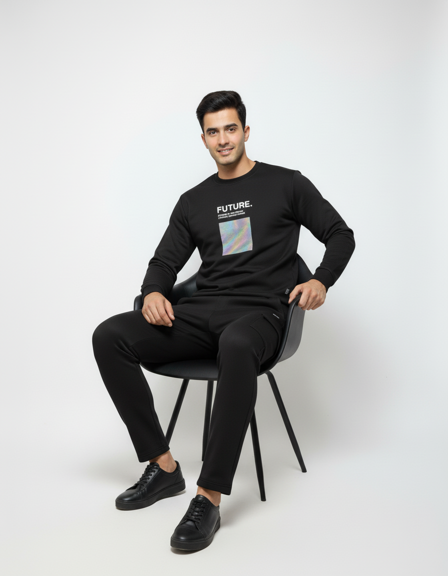 MEN'S FUTURISTIC SWEATSHIRT