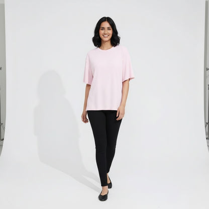 WOMEN'S KNITTED TEE