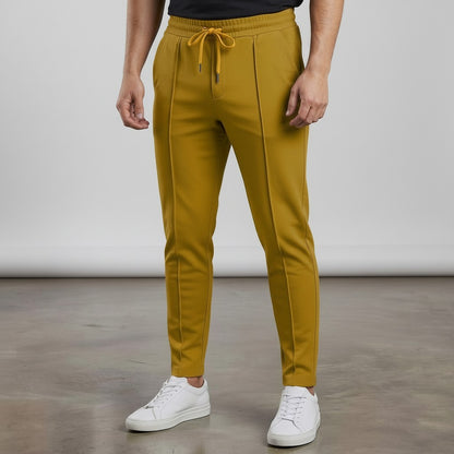 MEN'S BASIC KNIT TROUSERS