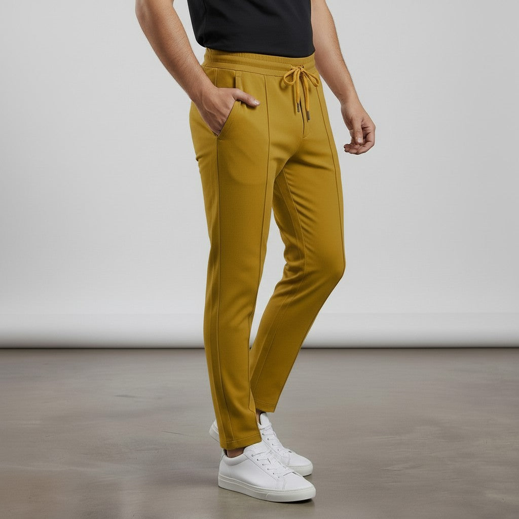 MEN'S BASIC KNIT TROUSERS
