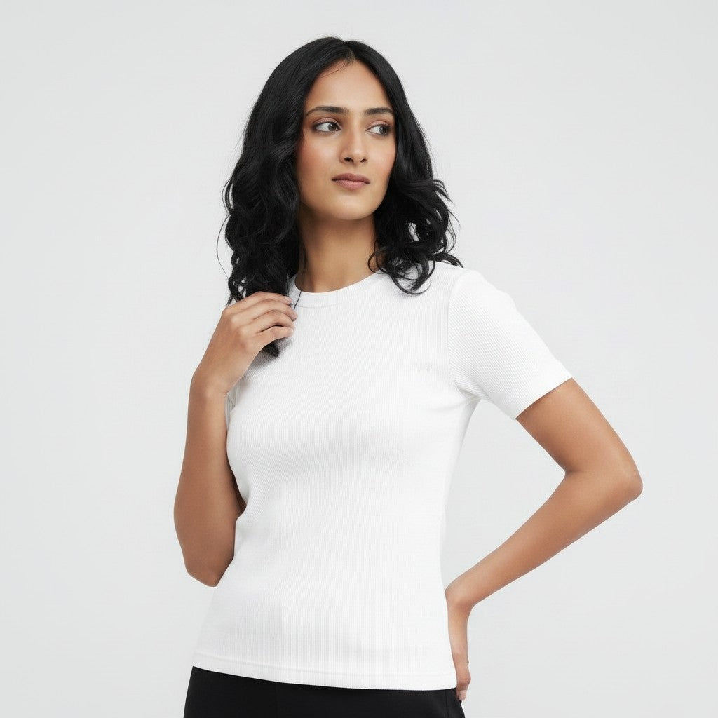 WOMEN'S KNIT T-SHIRT