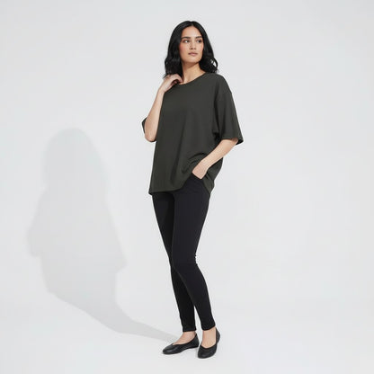 WOMEN'S KNITTED TEE