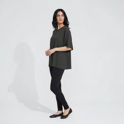 WOMEN'S KNITTED TEE