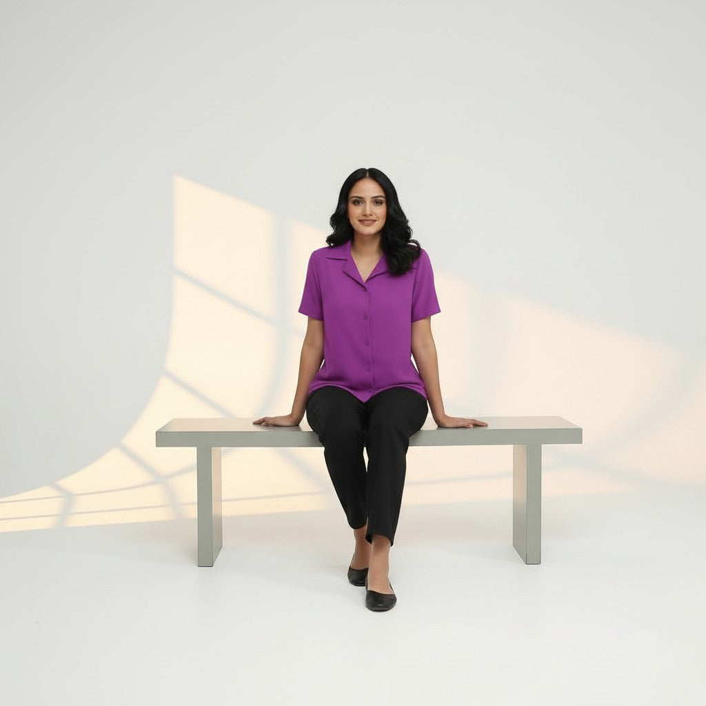 WOMEN'S BUTTON DOWN SHIRT