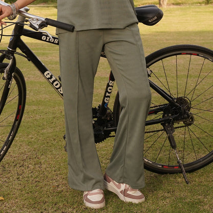 WOMEN'S FLARED TROUSERS