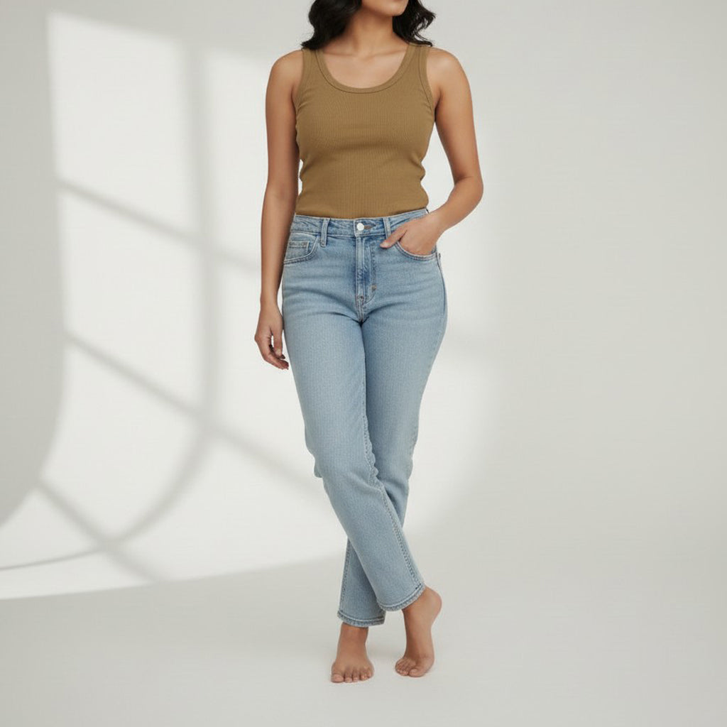 WOMEN'S KNIT TANK TOP