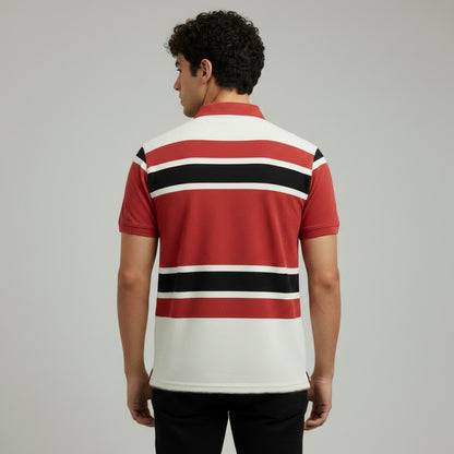 MEN'S STRIPER POLO SHIRT