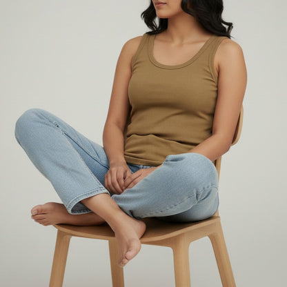 WOMEN'S KNIT TANK TOP