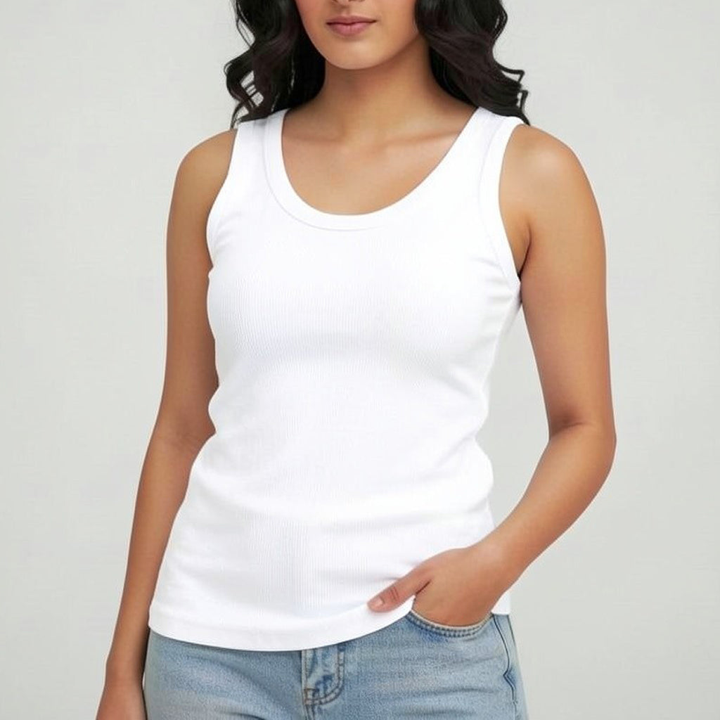 WOMEN'S KNIT TANK TOP