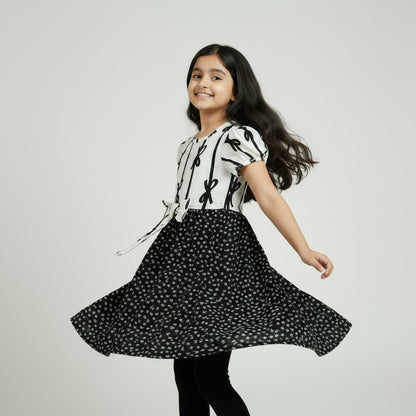 GIRL'S FLORAL FROCK