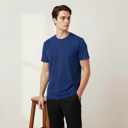 MEN'S TEXTURED CREW NECK TEE