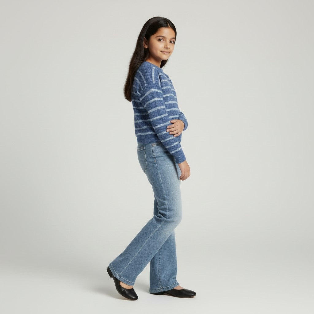 GIRL'S BOOTCUT DENIM BOTTOM