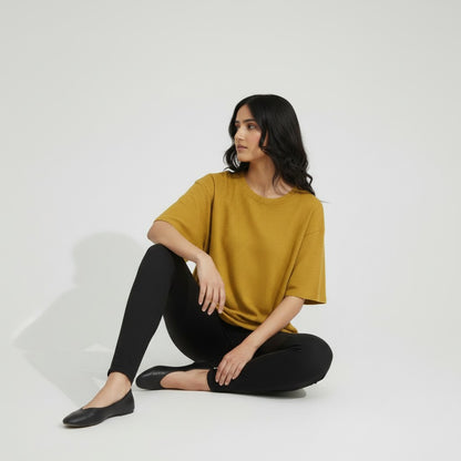 WOMEN'S KNITTED TEE