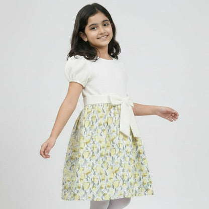 GIRL'S FLORAL FROCK