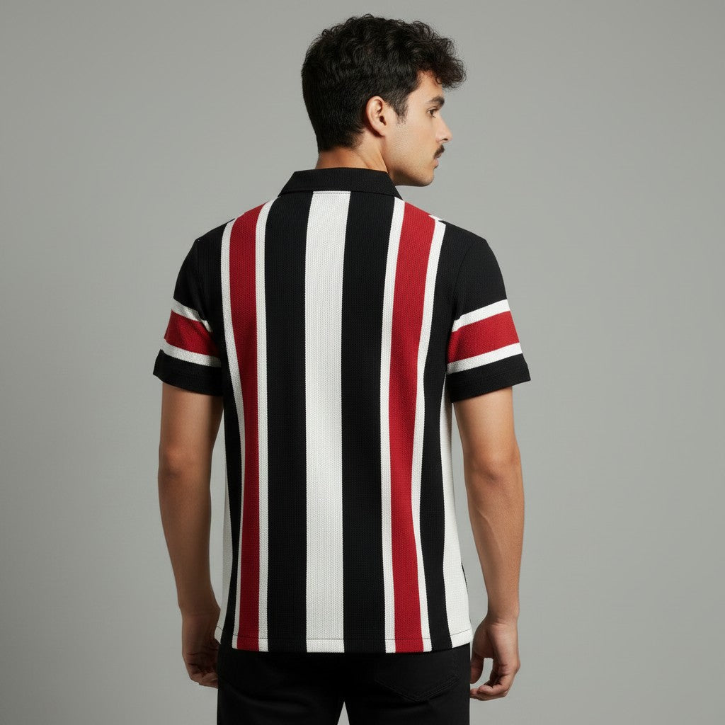 MEN'S STRIPER BUTTON DOWN SHIRT