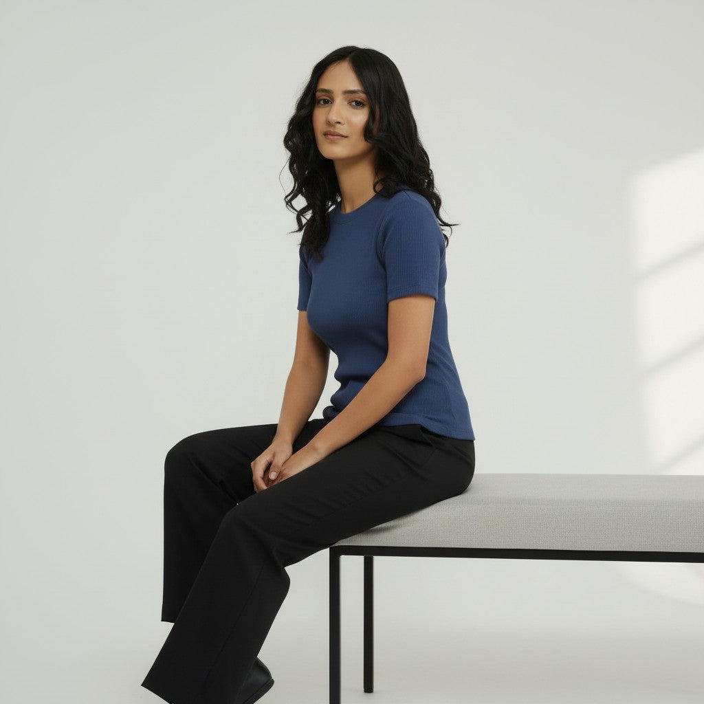 WOMEN'S KNIT T-SHIRT