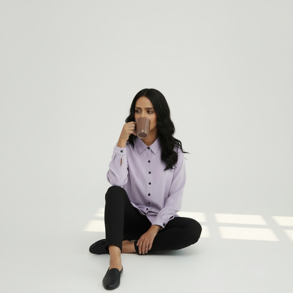 WOMEN'S BUTTON DOWN SHIRT