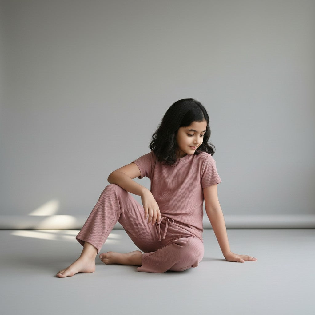 GIRL'S KNIT TROUSERS