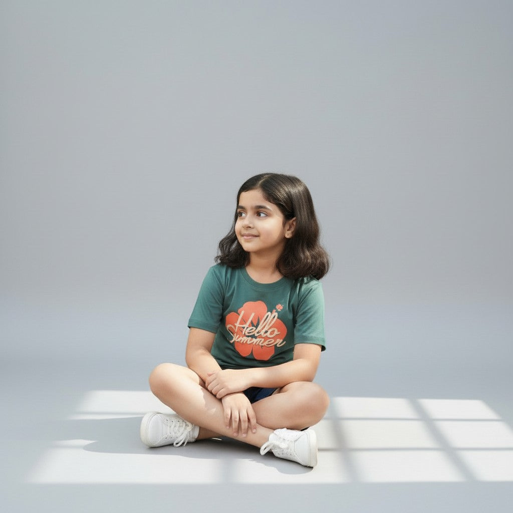 GIRL'S GRAPHIC T-SHIRT