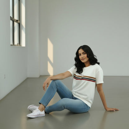 WOMEN'S KNITTED T-SHIRT