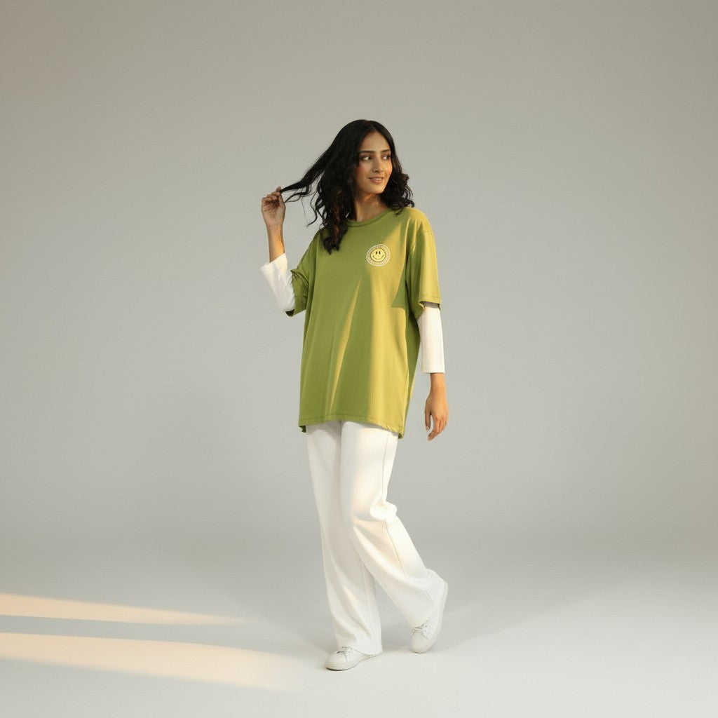 WOMEN'S KNIT T-SHIRT