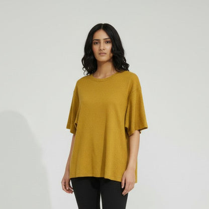 WOMEN'S KNITTED TEE
