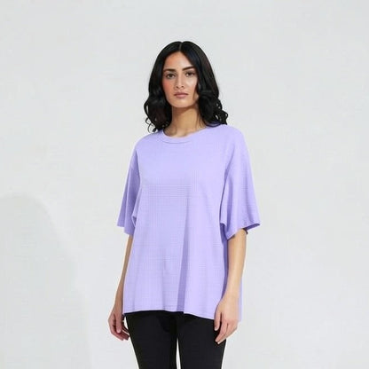 WOMEN'S KNITTED TEE