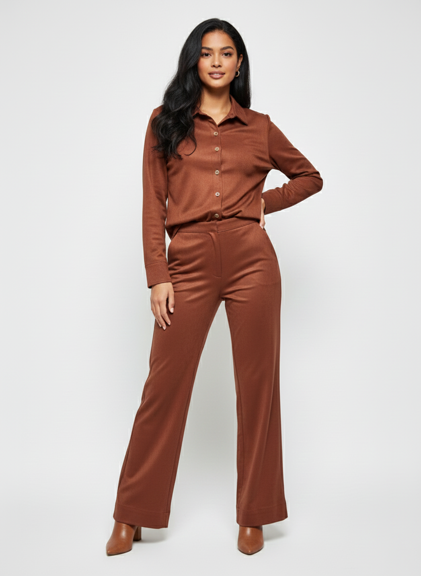 WOMEN'S SUEDE CO-ORD SETS
