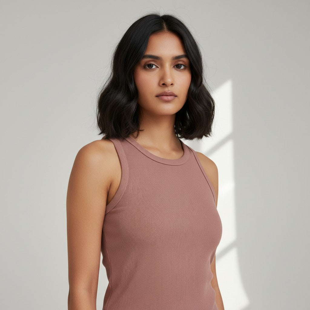 WOMEN'S KNIT TANK TOP