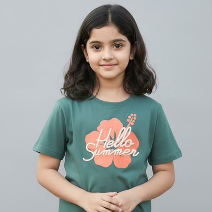 GIRL'S GRAPHIC T-SHIRT