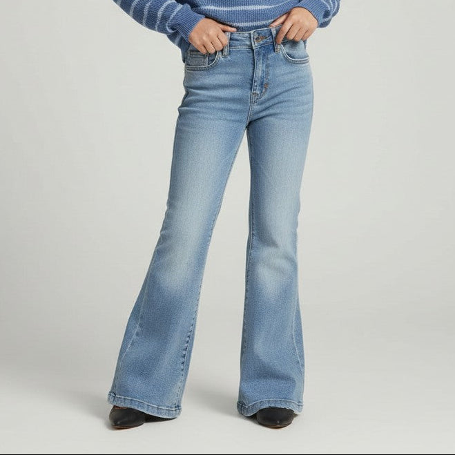 GIRL'S BOOTCUT DENIM BOTTOM