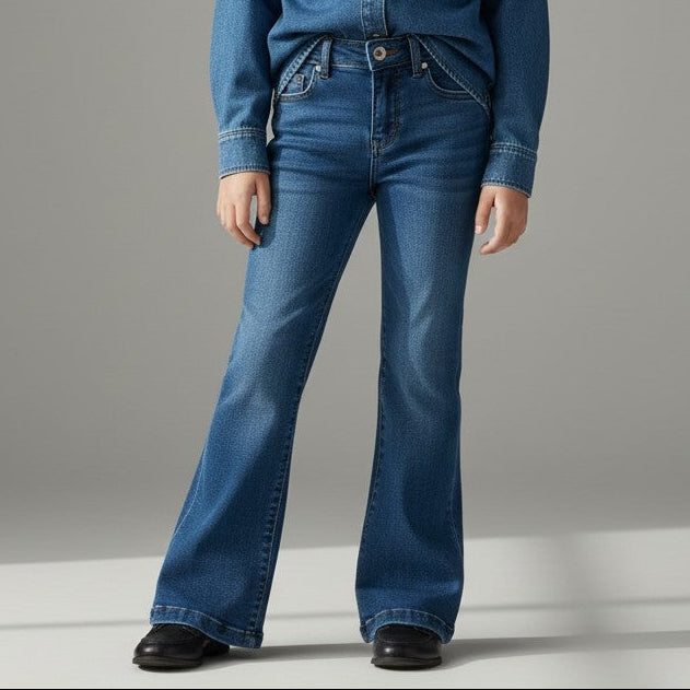 GIRL'S BOOTCUT DENIM BOTTOM