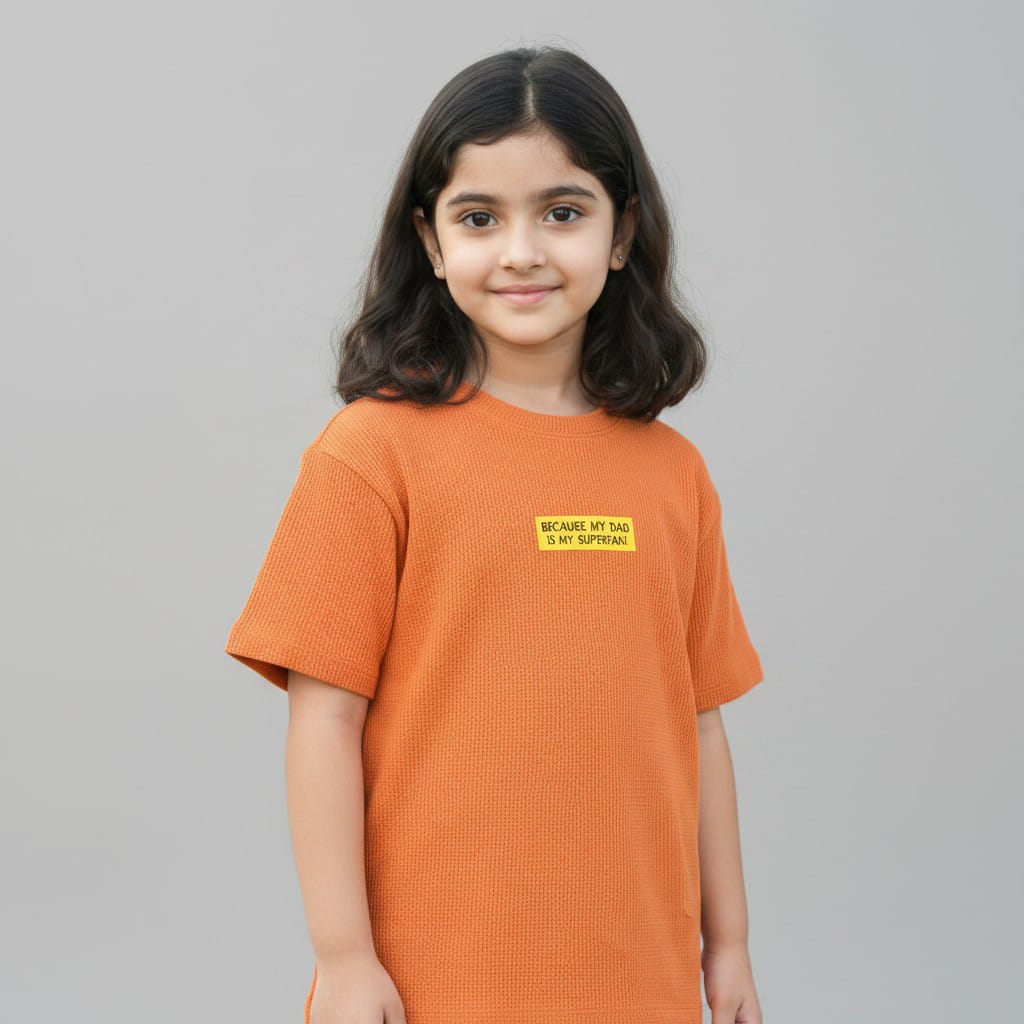 GIRL'S KNIT T-SHIRT