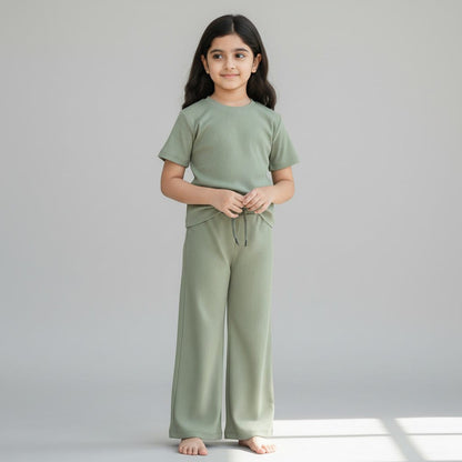GIRL'S KNIT TROUSERS