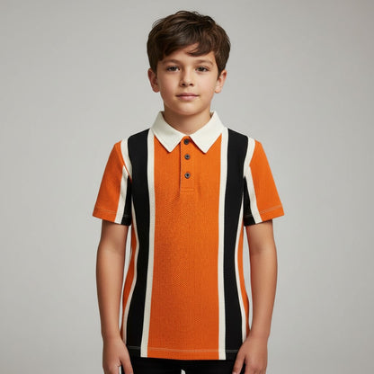 BOY'S STRIPED POLO SHIRT