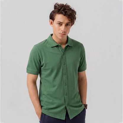 MEN'S BASIC BUTTON DOWN SHIRT